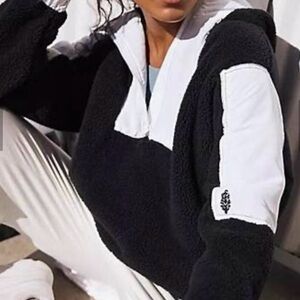 FP Movement Lead The Pack Pullover (Free People Sherpa Fleece Quarterzip)